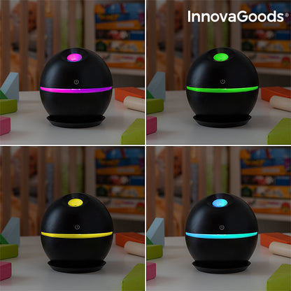 Mini Humidifier Scent Diffuser Black InnovaGoods