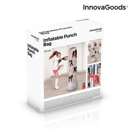 Children's Inflatable Boxing Punchbag with Stand InnovaGoods