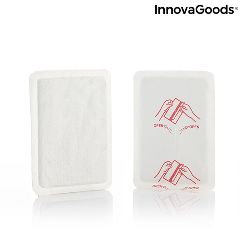 Adhesive Body Heat Patches Hotpads InnovaGoods (Pack of 4)