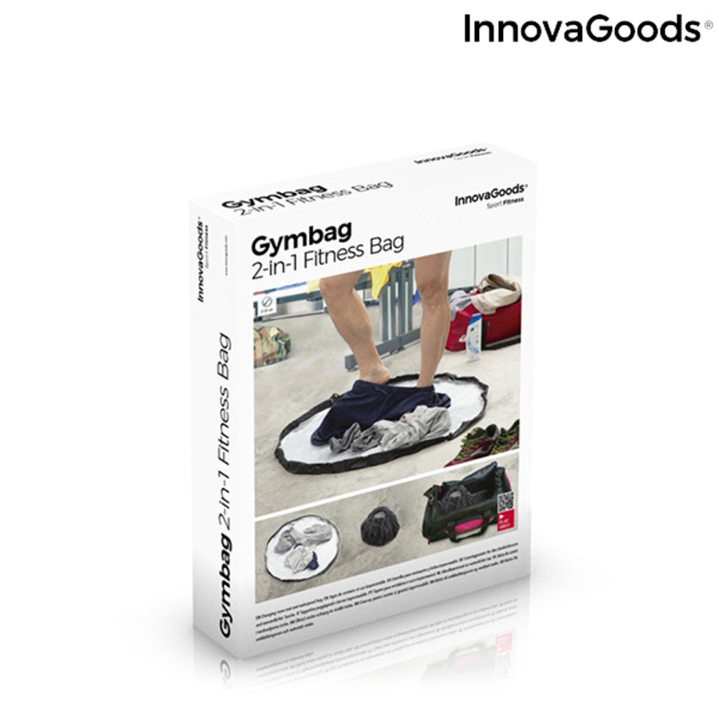 2 in 1 Changing Room Mat and Waterproof Bag Gymbag InnovaGoods