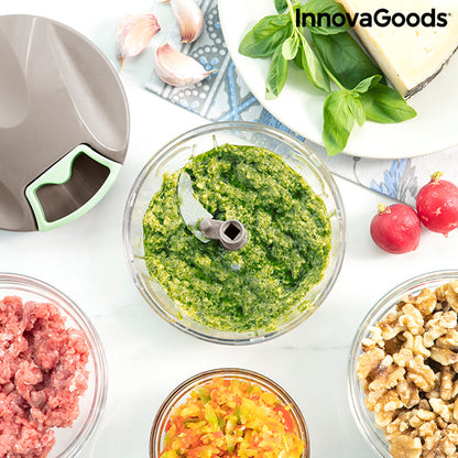 Manual mini chopper with pull cord Spinop InnovaGoods