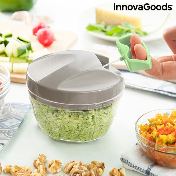 Manual mini chopper with pull cord Spinop InnovaGoods