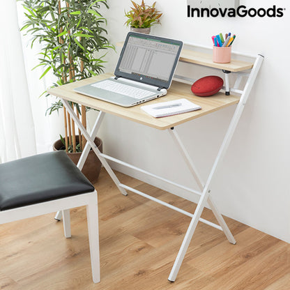 Folding Desk with Shelf Tablezy InnovaGoods