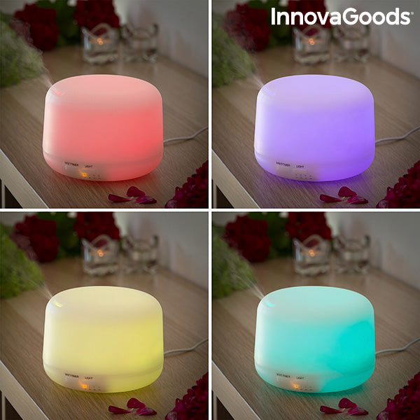 Aroma Diffuser Humidifier with Multicolour LED Steloured InnovaGoods