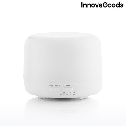 Aroma Diffuser Humidifier with Multicolour LED Steloured InnovaGoods