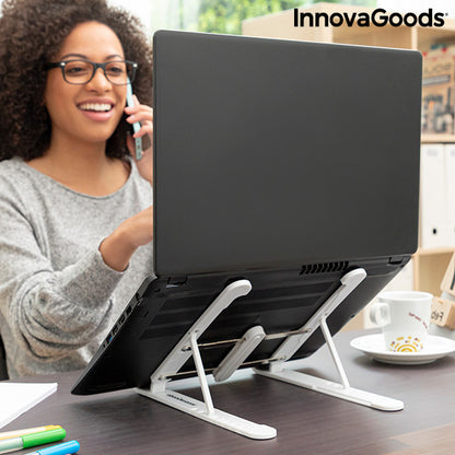 Folding and Adjustable Laptop Stand Flappot InnovaGoods