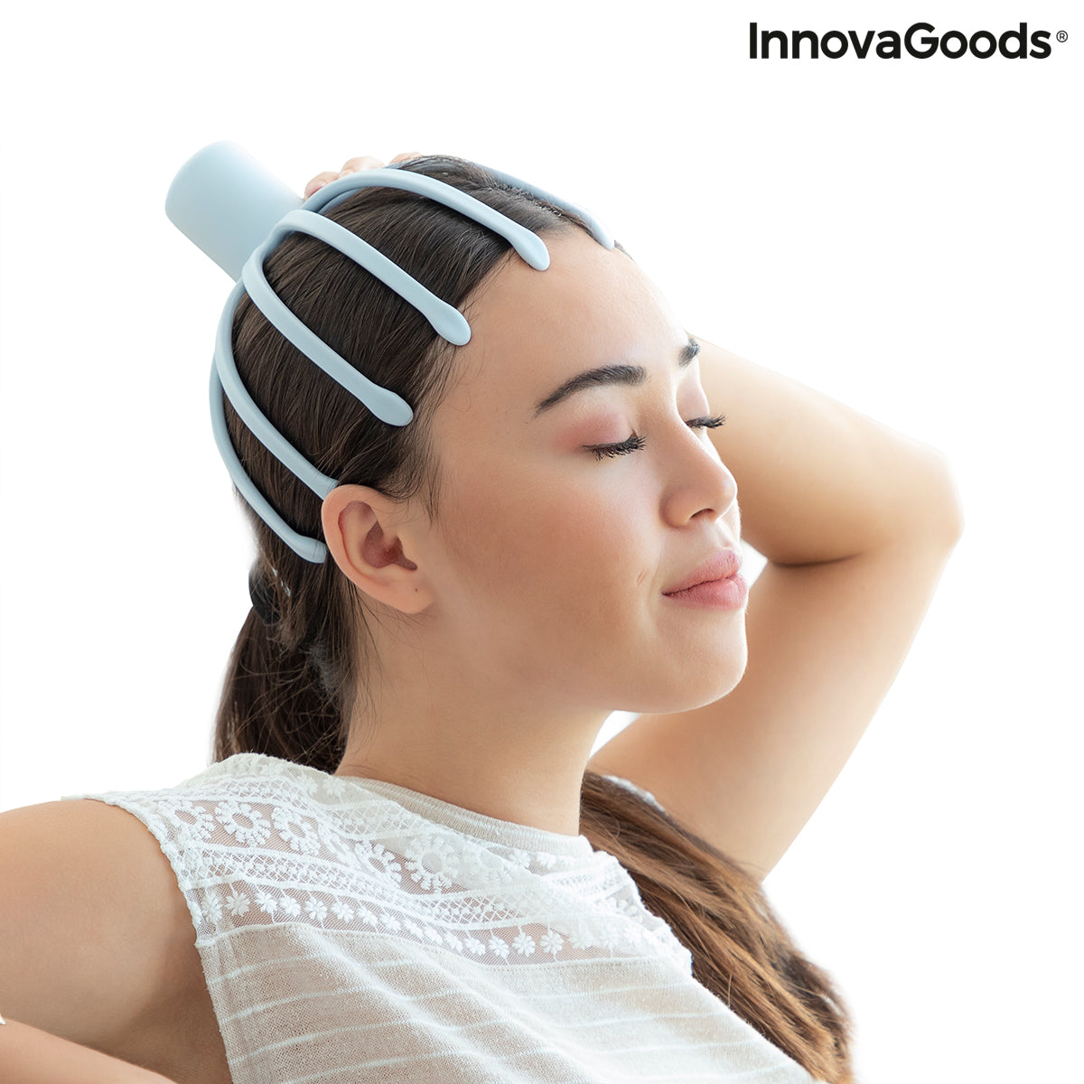 Massager with Rechargeable Head Helax InnovaGoods