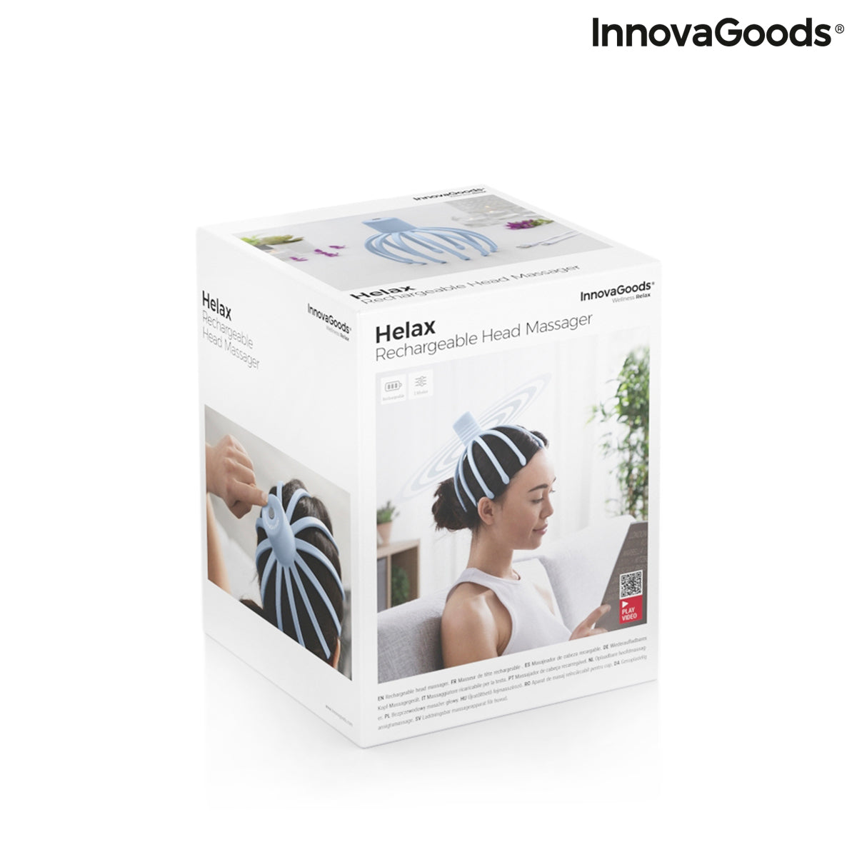 Massager with Rechargeable Head Helax InnovaGoods