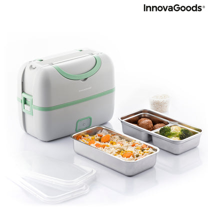 3-in-1 Electric Steamer Lunch Box with Recipes Beneam InnovaGoods