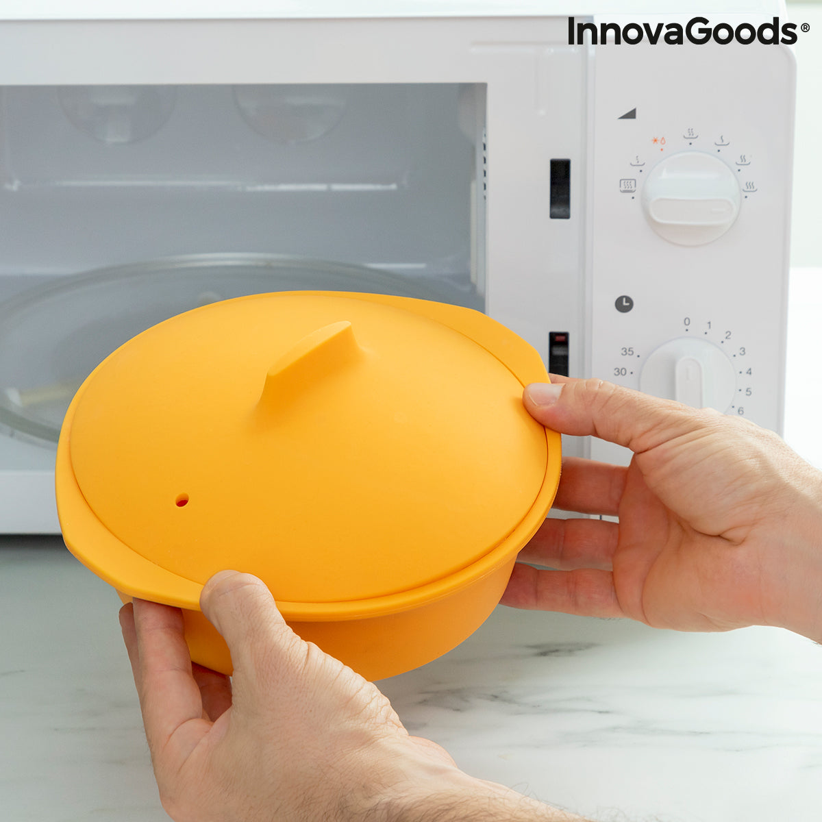 Multifunction Silicone Steamer with Recipes Silicotte InnovaGoods