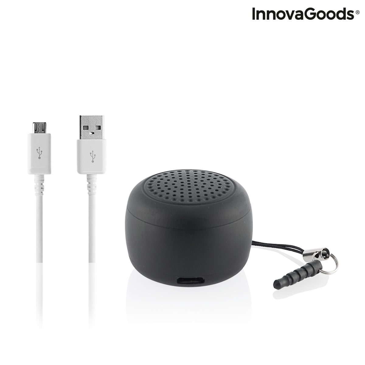 Rechargeable Portable Wireless Mini Speaker Miund InnovaGoods