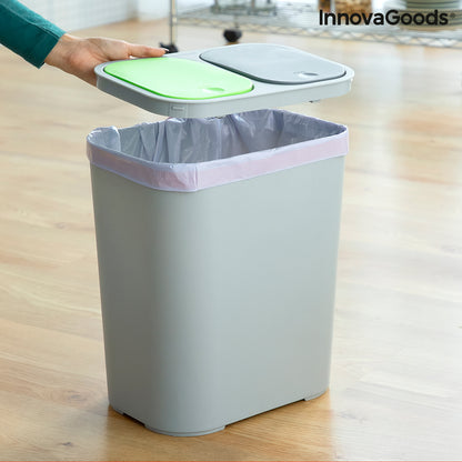 Double Recycling Bin Bincle InnovaGoods