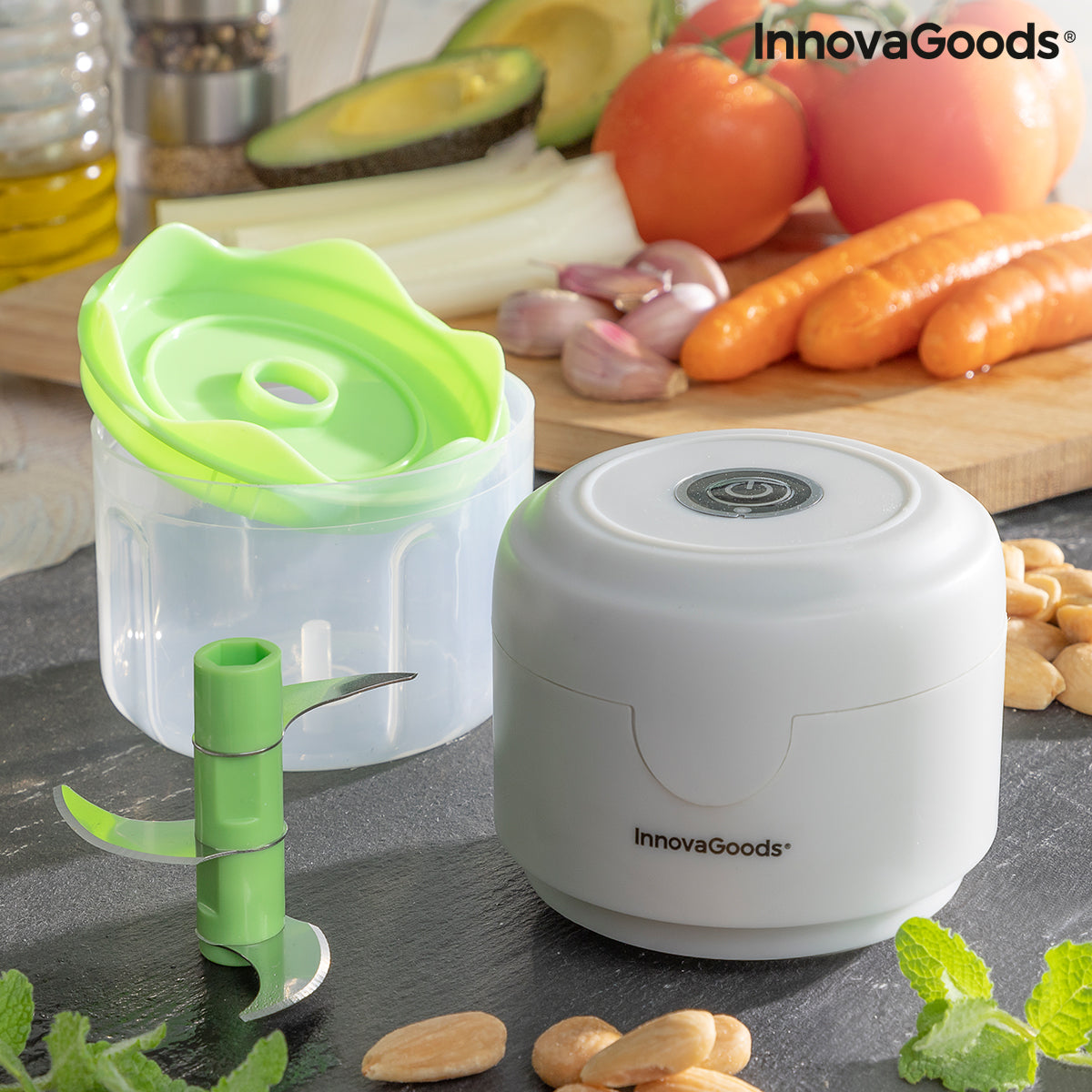 Rechargeable Portable Mini Chopper Echoppie InnovaGoods