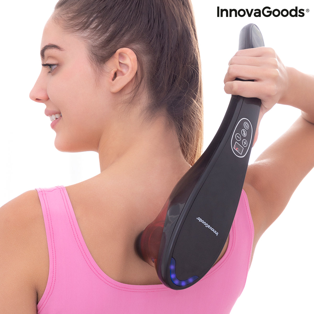 Rechargeable Handheld Massager Masfin InnovaGoods