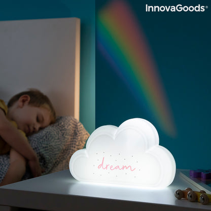 Lamp with Rainbow Projector and Stickers Claibow InnovaGoods