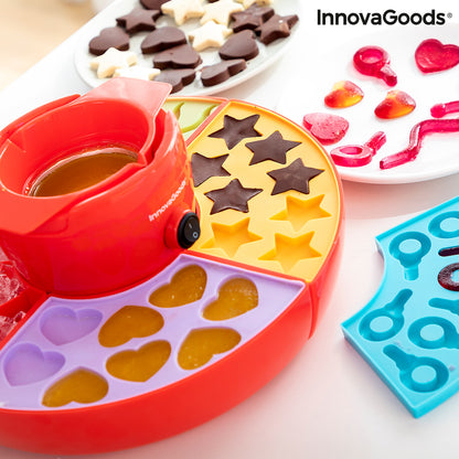 2-in 1-Jelly Bean and Chocolate Fondue Machine Yupot InnovaGoods