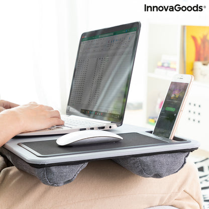 Portable Laptop Desk with XL Cushion Deskion InnovaGoods