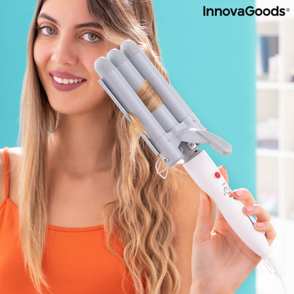 Triple Ceramic Styling Curling Iron Triler InnovaGoods