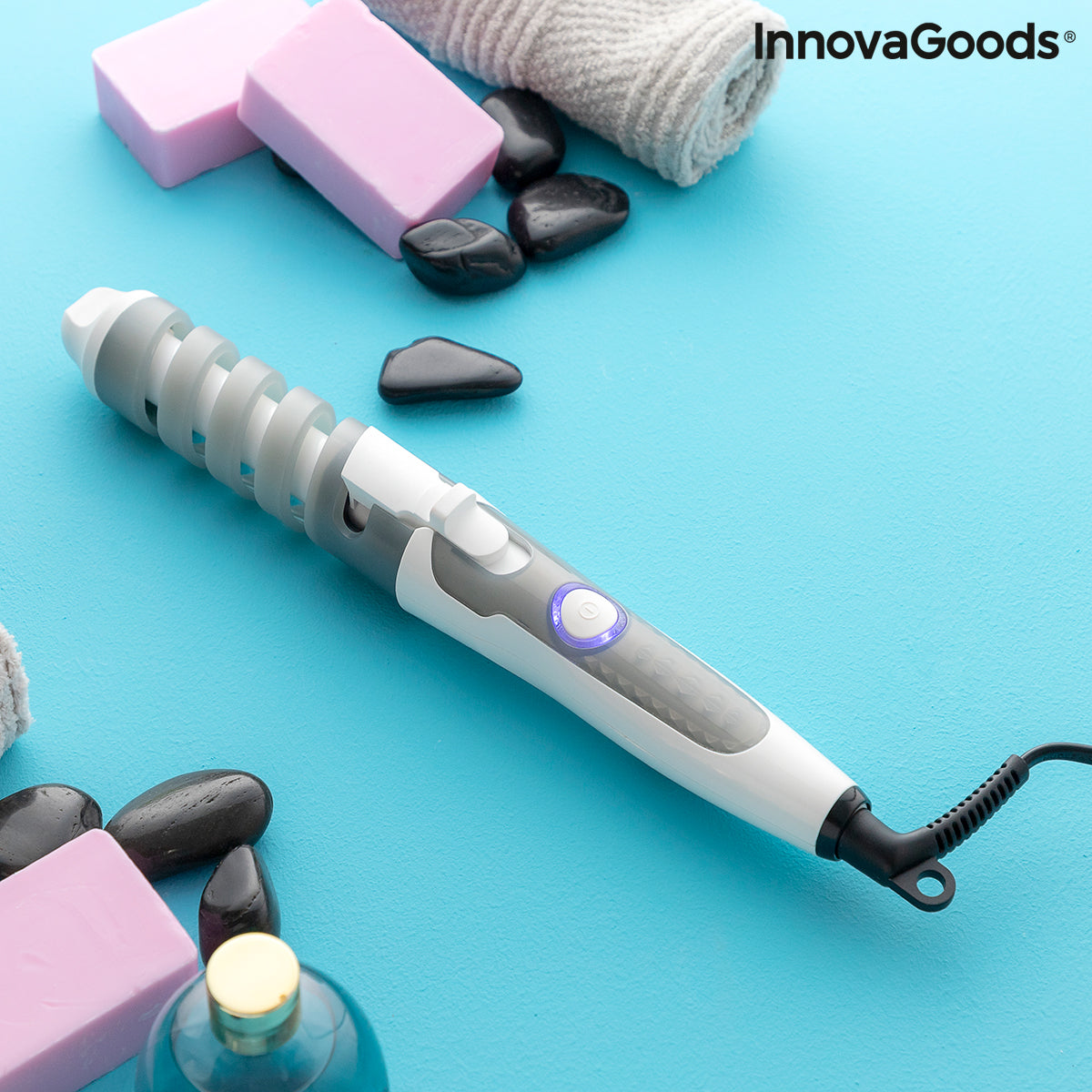 Ceramic Spiral Curling Iron Spihair InnovaGoods