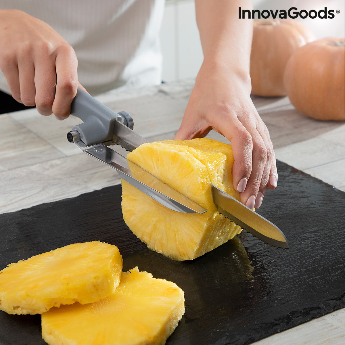 Bread Knife with Adjustable Cutting Guide Kutway InnovaGoods