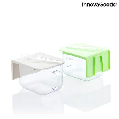 Removable Adhesive Kitchen Containers Handstore InnovaGoods Pack of 2