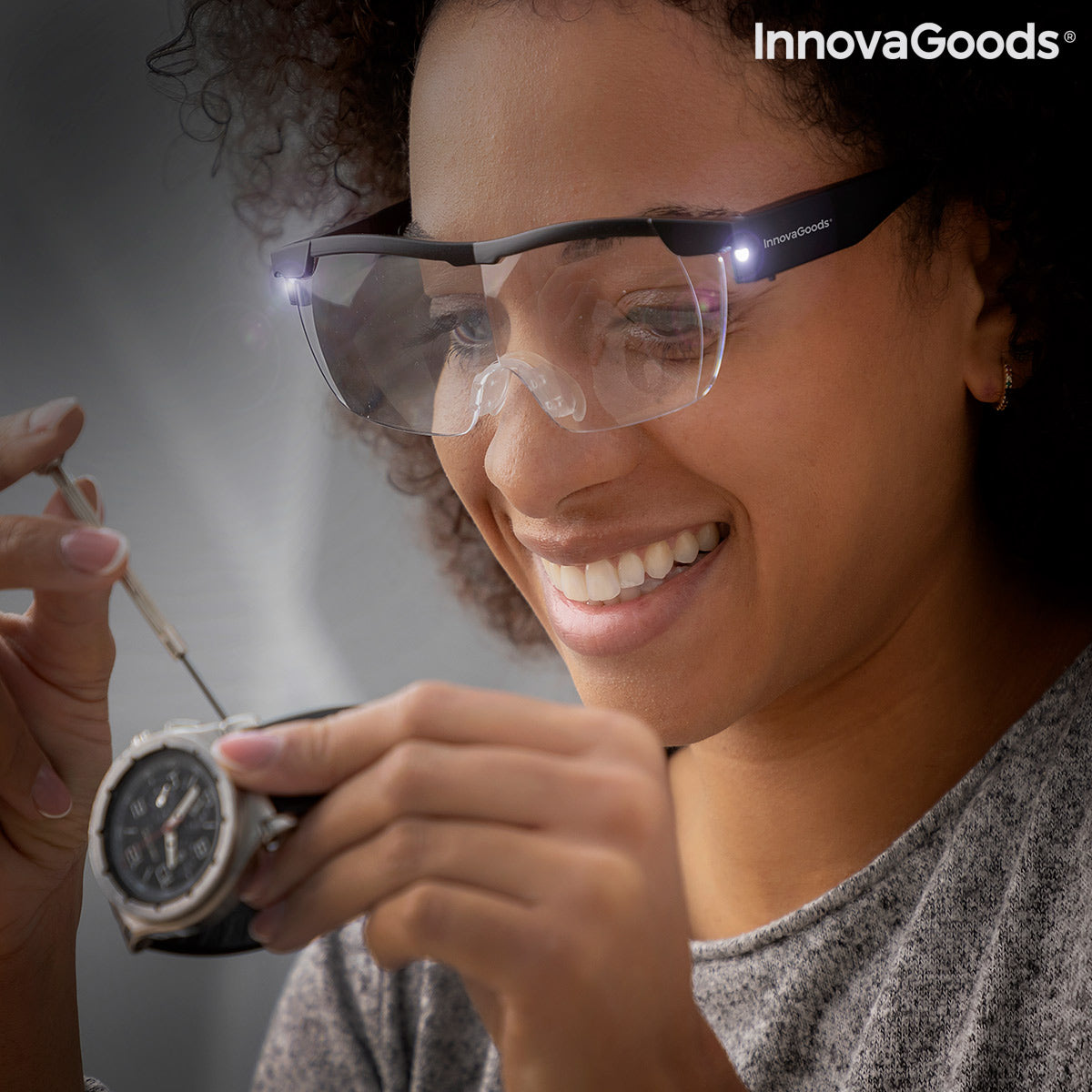 Magnifying Glasses with LED Glassoint InnovaGoods