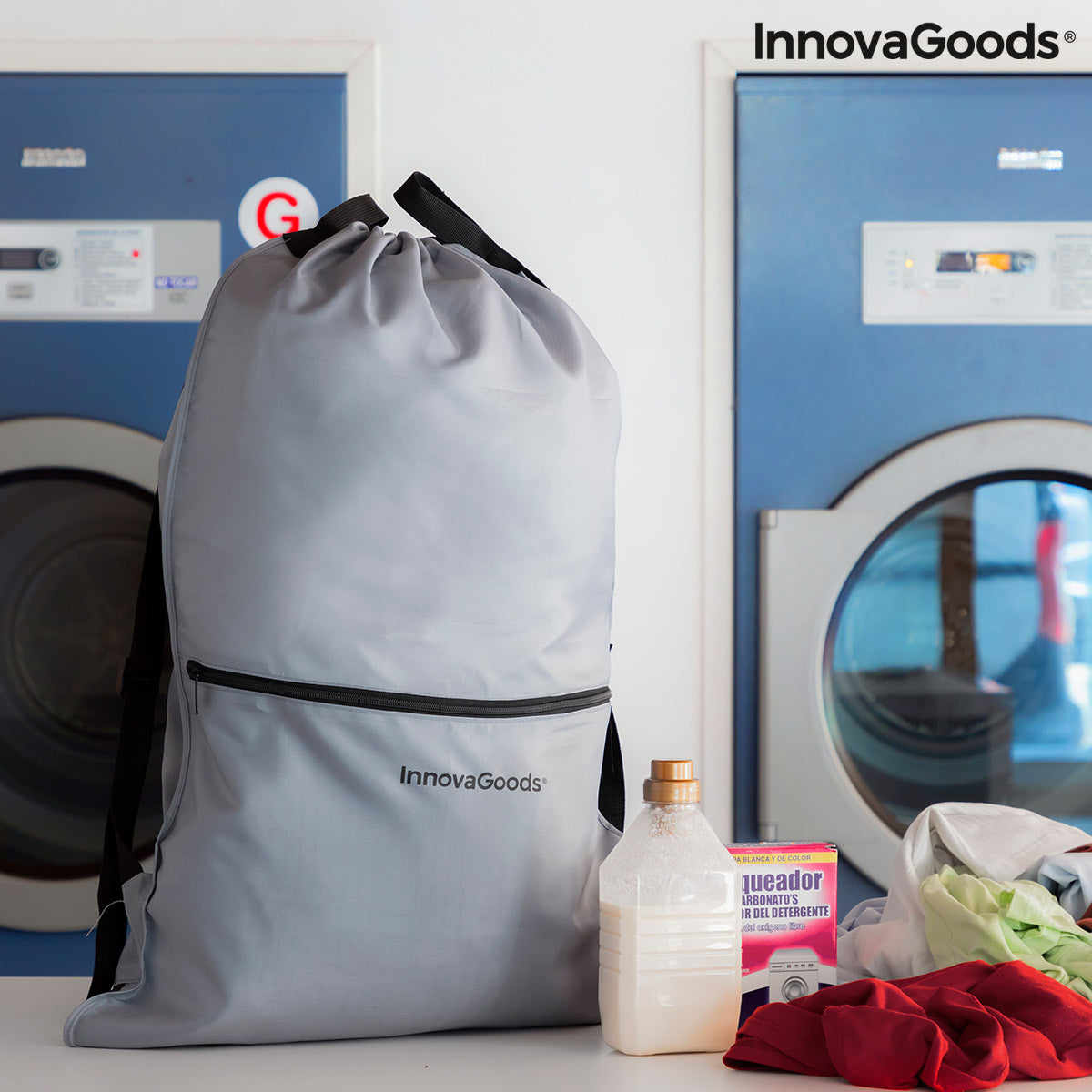 Backpack Laundry Bag Clepac InnovaGoods