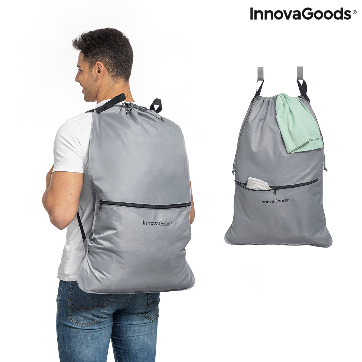 Backpack Laundry Bag Clepac InnovaGoods