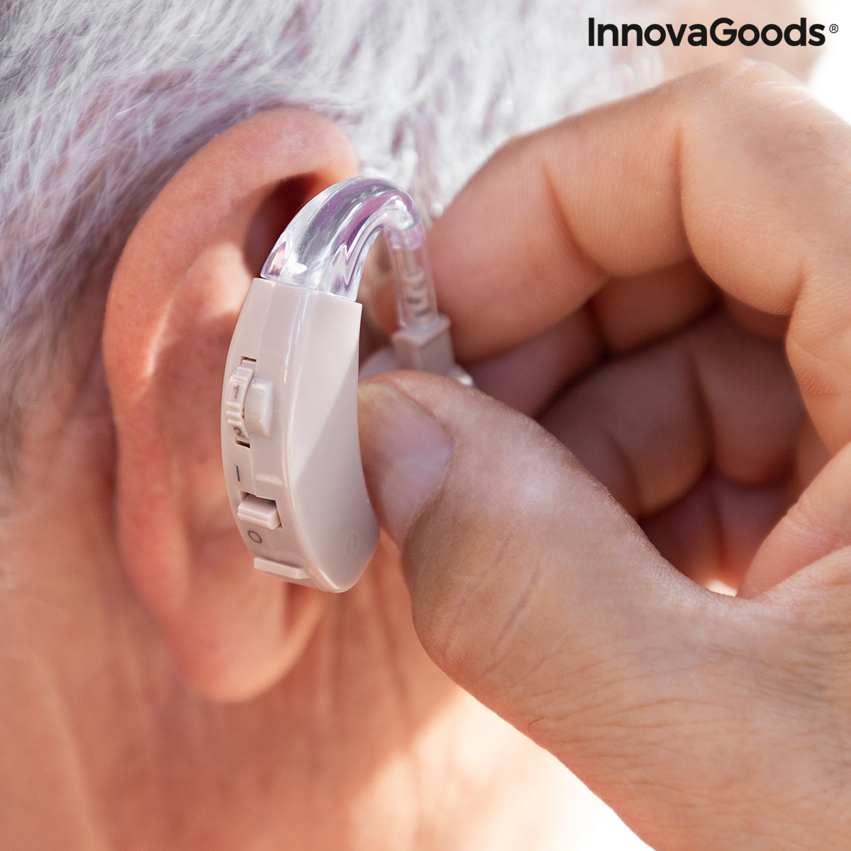 BTE Hearing Amplifier with Accessories Welzy InnovaGoods 1 Unit