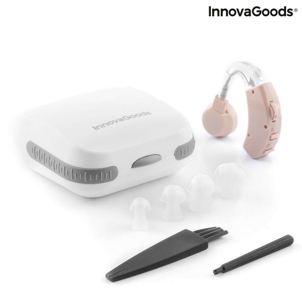 BTE Hearing Amplifier with Accessories Welzy InnovaGoods 1 Unit