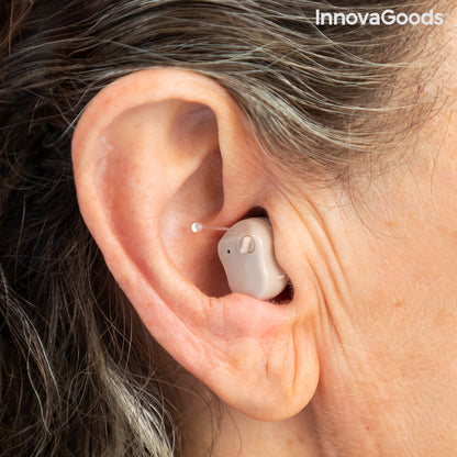 In-ear Hearing Amplifier with Accessories Hearzy InnovaGoods 2 Units