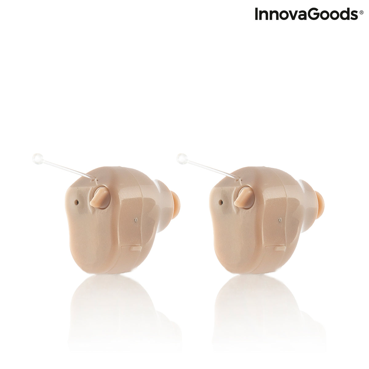 In-ear Hearing Amplifier with Accessories Hearzy InnovaGoods 2 Units