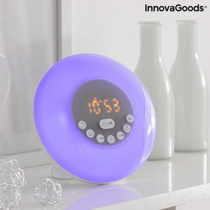 Sunrise Alarm Clock with Speaker Slockar InnovaGoods