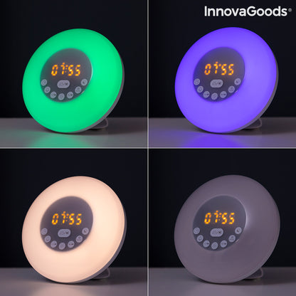 Sunrise Alarm Clock with Speaker Slockar InnovaGoods