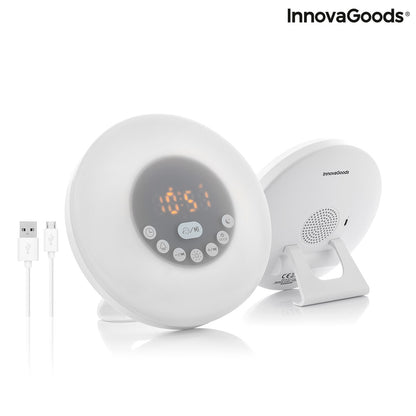 Sunrise Alarm Clock with Speaker Slockar InnovaGoods