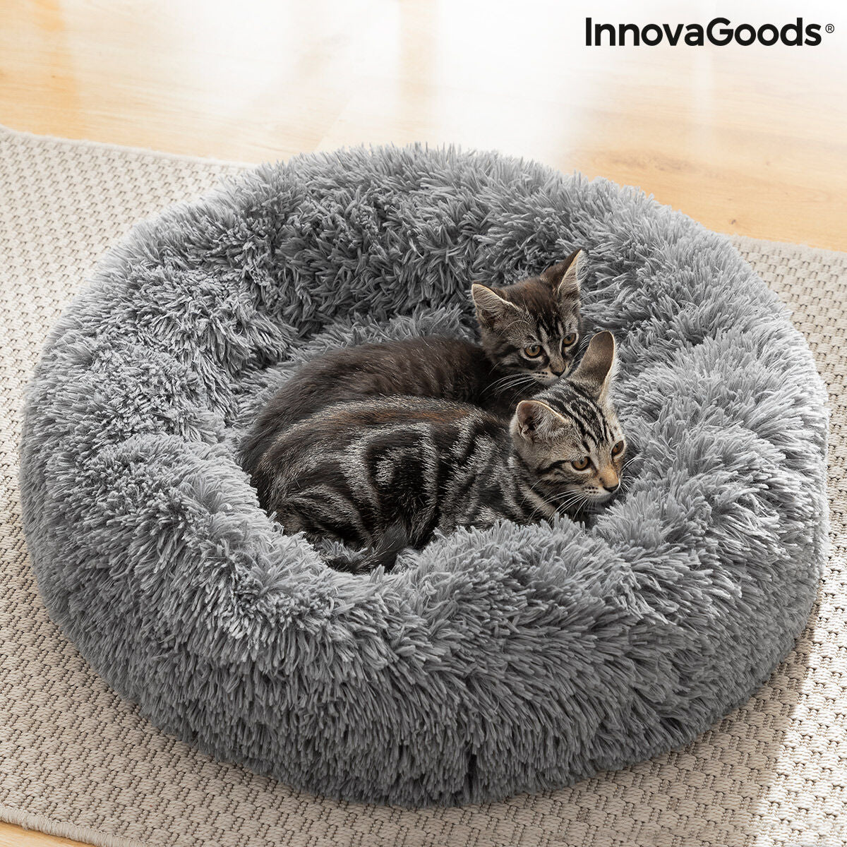 Anti-stress Pet Bed Bepess InnovaGoods Ø 60 cm