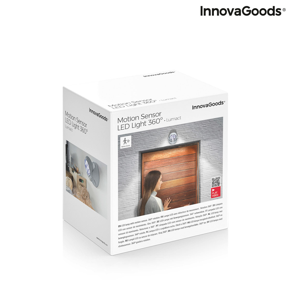 Motion Sensor LED Lamp Lumact 360º InnovaGoods