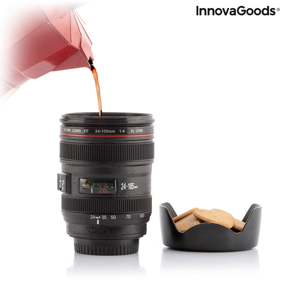 Multifunction Mug with Lid Mukoffy InnovaGoods