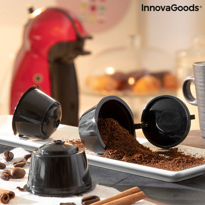 Set of 3 Reusable Coffee Capsules Redol InnovaGoods