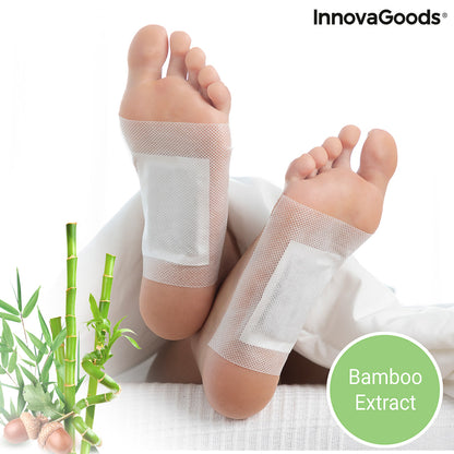 Detox Foot Patches Bamboo InnovaGoods 10Units