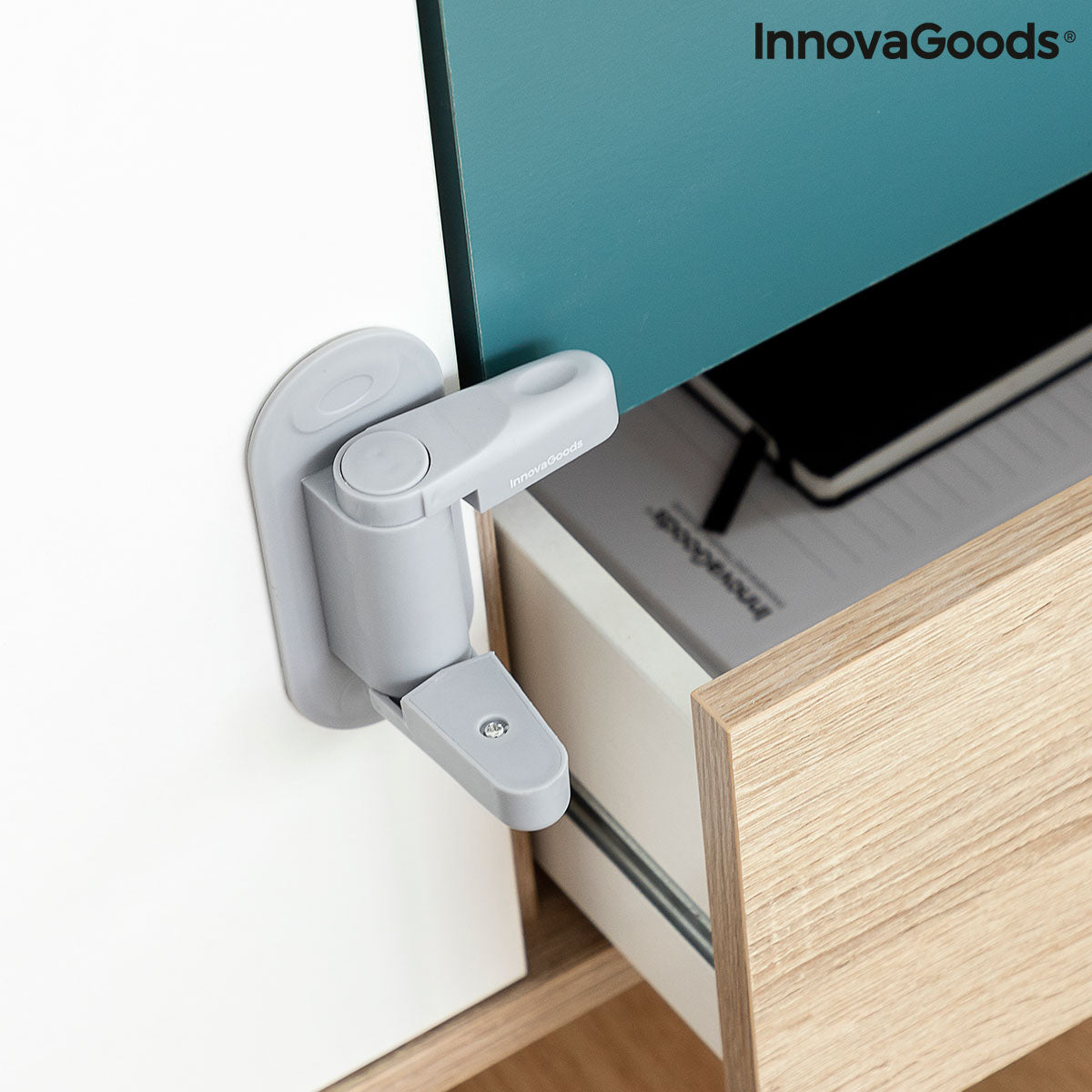 Door Lever Safety Lock Dlooky InnovaGoods 2 Units