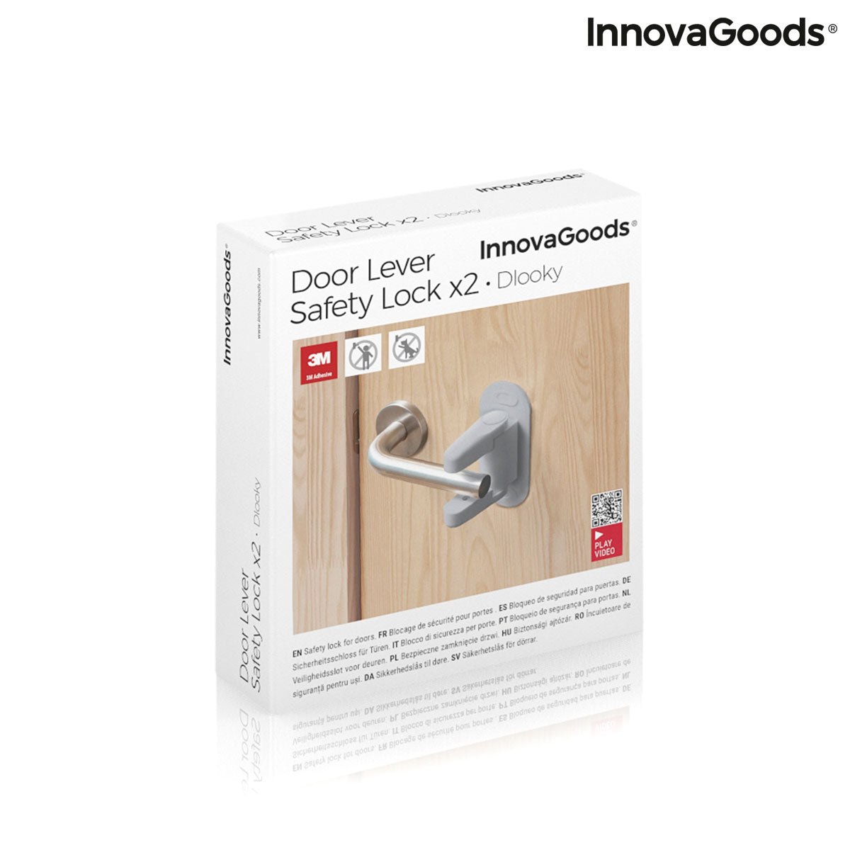 Door Lever Safety Lock Dlooky InnovaGoods 2 Units