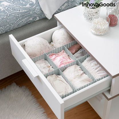 Adjustable Drawer Organiser Condor InnovaGoods 16 Units