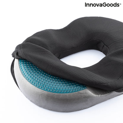 Gel & Bamboo Charcoal Cushion with Removable Cover Charnut InnovaGoods