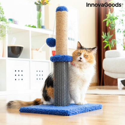 Cat Scratching and Massage Post with Ball Miausage InnovaGoods