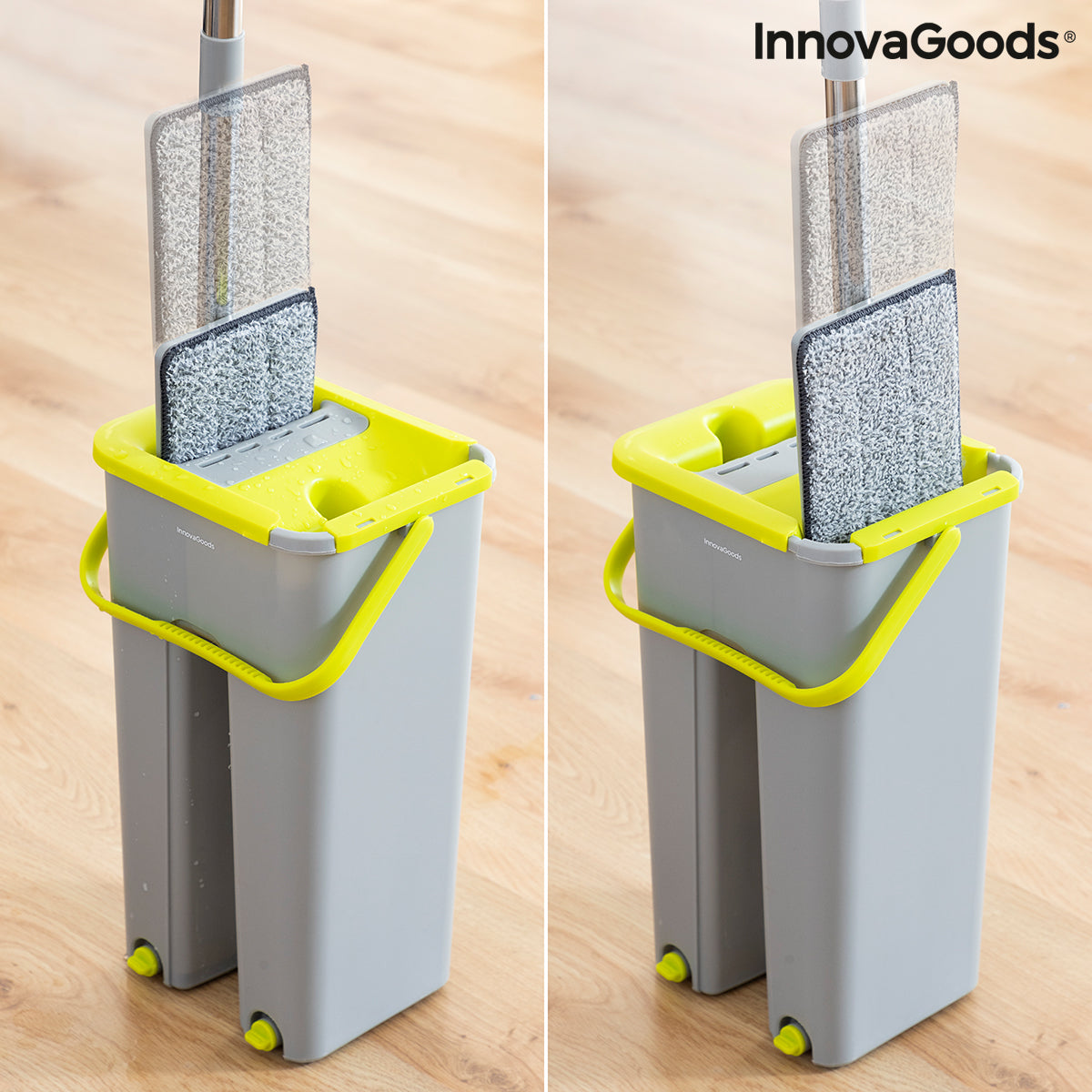 Mop with Dual Action Bucket Klirimop InnovaGoods