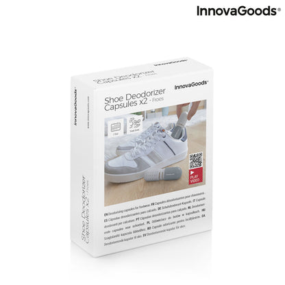 Shoe Deodorizer Capsules Froes InnovaGoods 2 Units