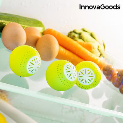 Fridge Eco Balls InnovaGoods 3 Units