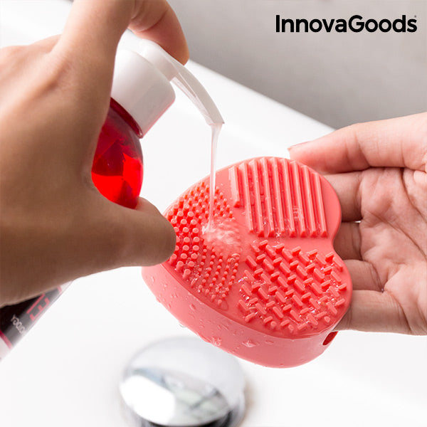 Make-up Brush Cleaner Heart InnovaGoods