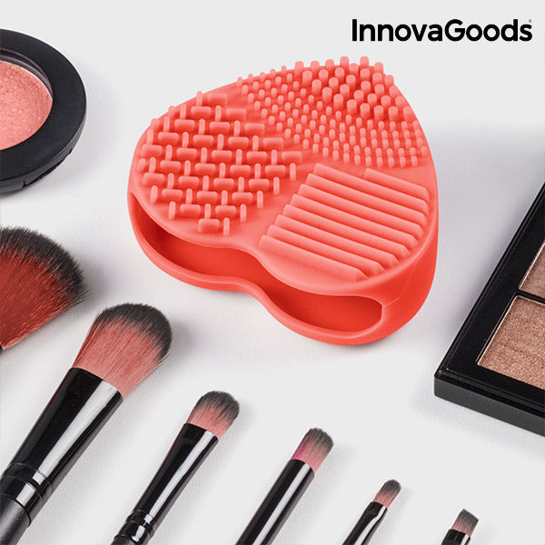 Make-up Brush Cleaner Heart InnovaGoods